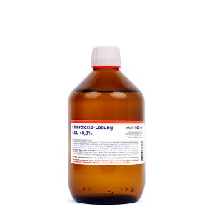 Wässrige Chlordioxidlösung (CDL/CDS) <0,3%, 500 ml (längere Haltbarkeit)