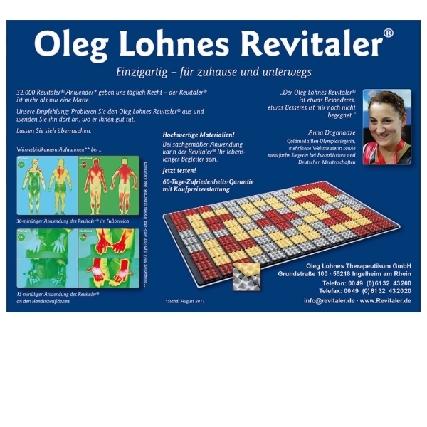 Oleg Lohnes REVITALER® + Gratis-Beigabe: 1 Fl. CDL 250 ml (länger haltbar)
